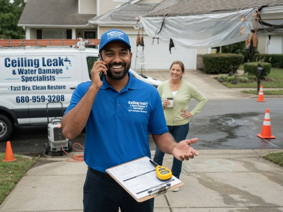 Ceiling Leak Cleanup Scotland, CT FAQs